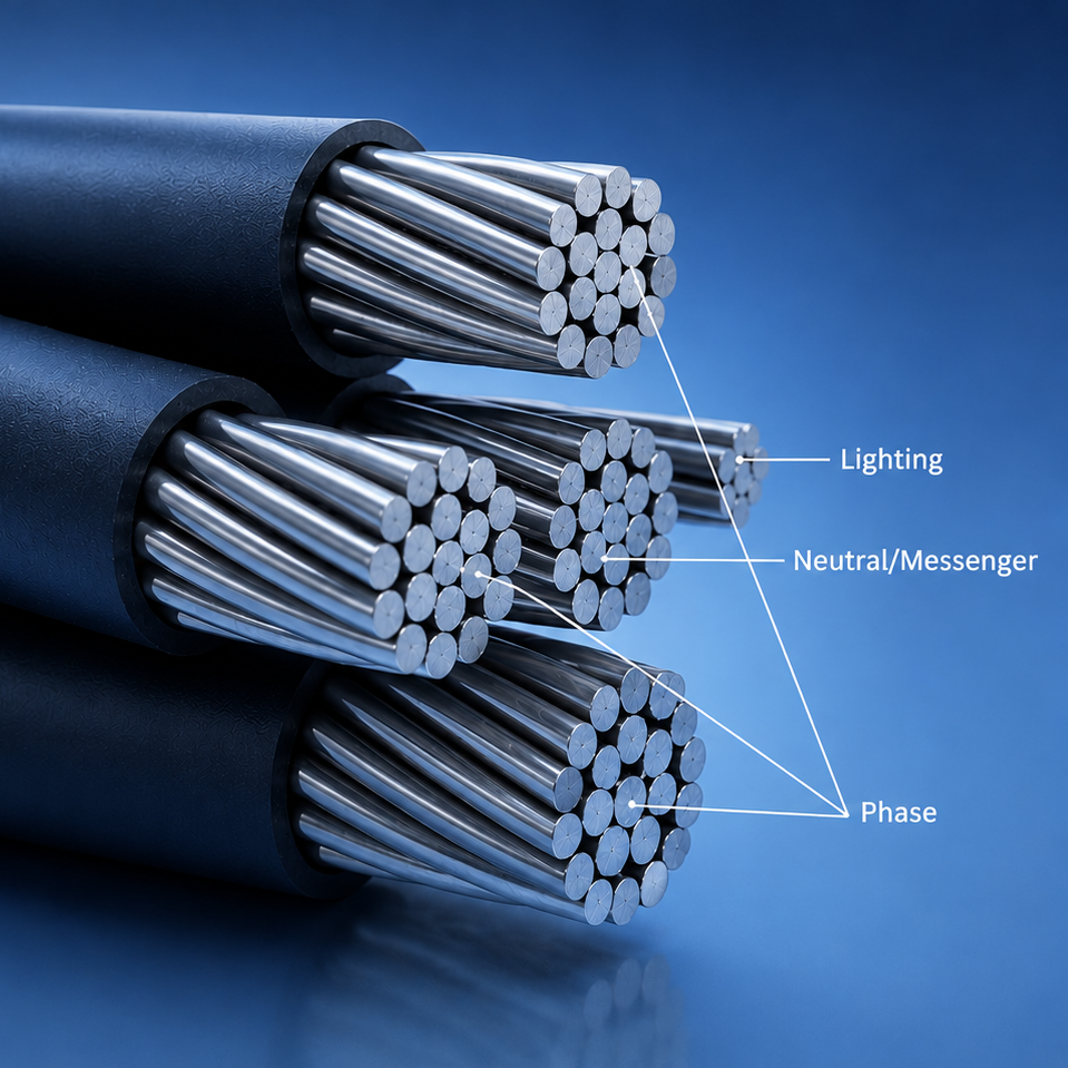 Aerial Bunched Cables